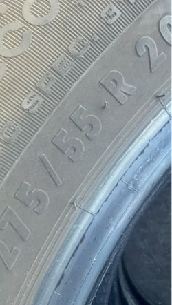 275/55/20 Continental LX (4 Tires)
