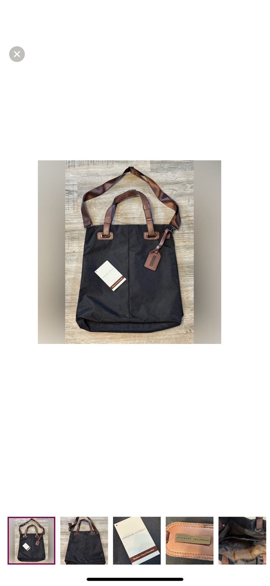 New with tags. Adrienne Vittadini Business Travel Bag/Tote