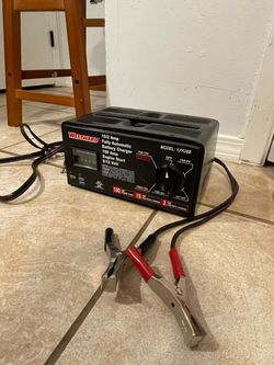 WESTWARD AUTOMATIC BATTERY CHARGER 6/12 VOLT MODEL 1JYU9B