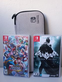 Nintendo Switch Lite Console Custom Frame With 5 Switch Games