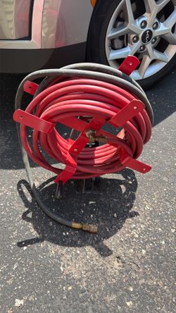 Pneumatic air hose compressor extension