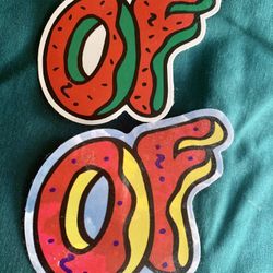 Offwhite Stickers Skateboard Decals