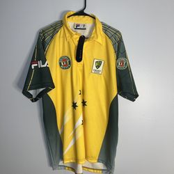 Cricket Australia Fila One Day ODI International Polo Shirt Jersey Mens XL NWT