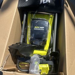 40V HP Brushless 20 in. Cordless Walk Behind Push Mower w/ Weatherproof, UV Resistant Cover, 6.0 Ah Battery, & Charger
