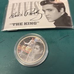 Elvis Presley collectors coin