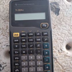Texas Instruments TI-30Xa Handheld Scientific Calculator LCD Display Battery