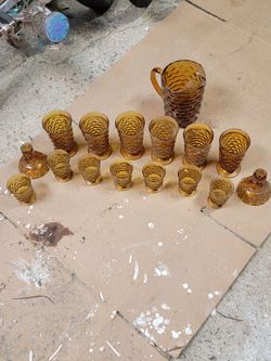 Amber glassware