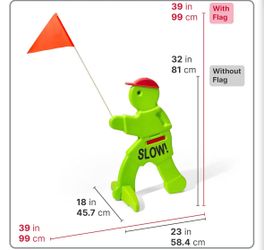 SLOW Safety Signs for Kids at Play