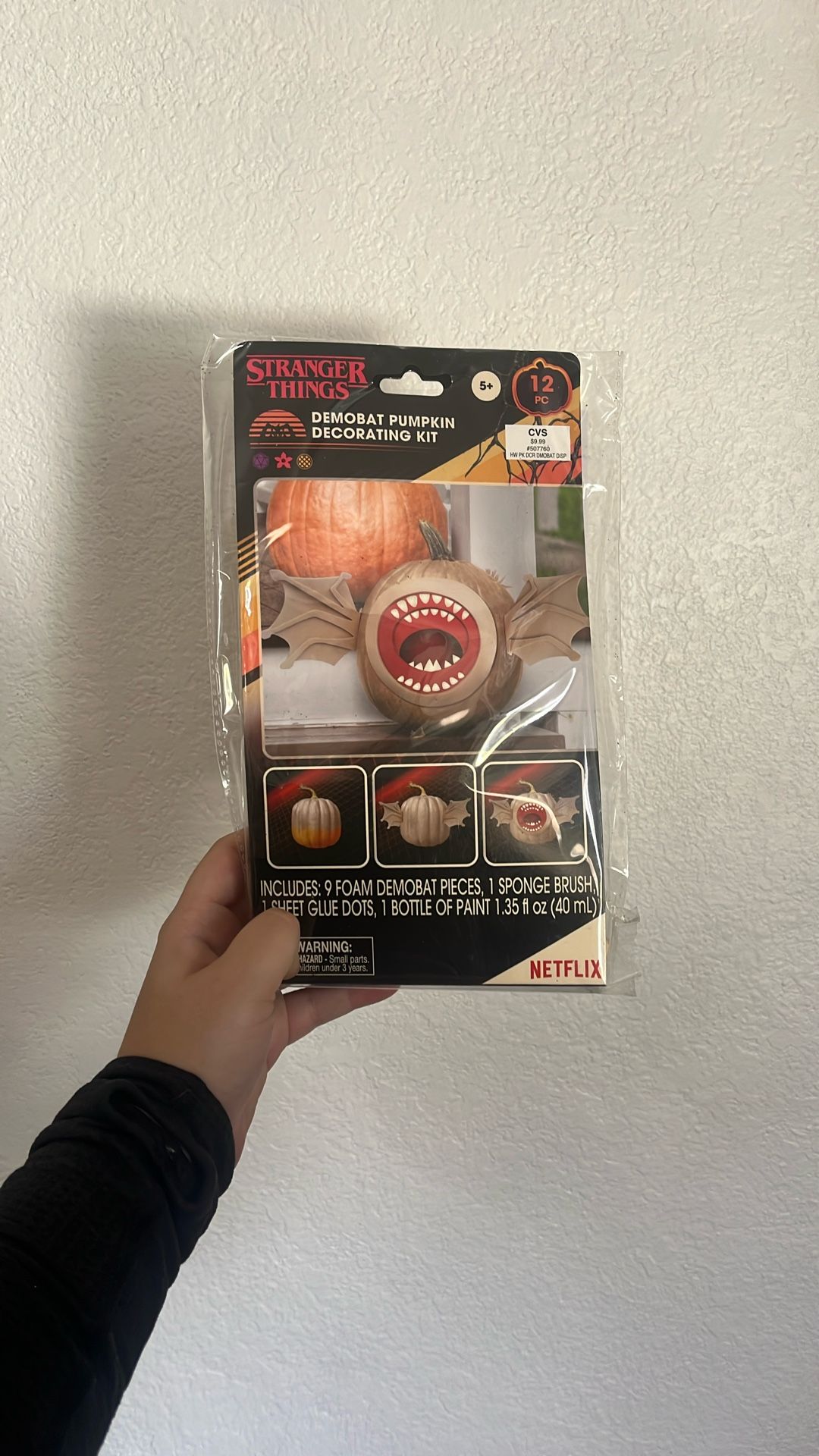 Stranger things Pumpkin decor Kit