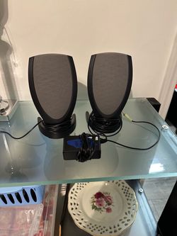 Wired Desktop Computer Speakers Pair