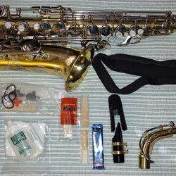 Yamaha Alto Saxophone YAS23 Personalized Sax!