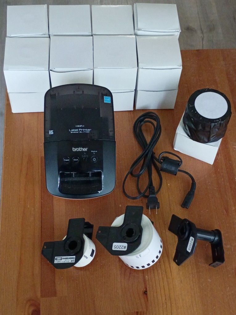 Brother QL-710W WiFi Label Printer & Extra Labels BUNDLE