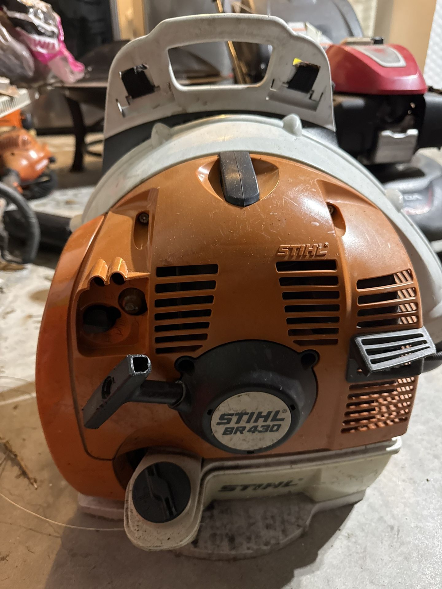 Sthl Blower BR 430 And 2 String Trimmers