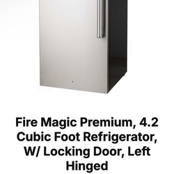 FireMagic Outdoor Mini Fridge For BBQ Island
