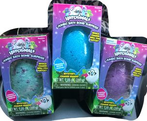 Hatchimal bath bombs (3pk)