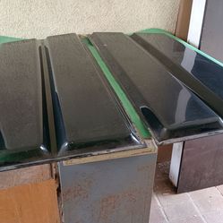 Camper shell acrylic windows