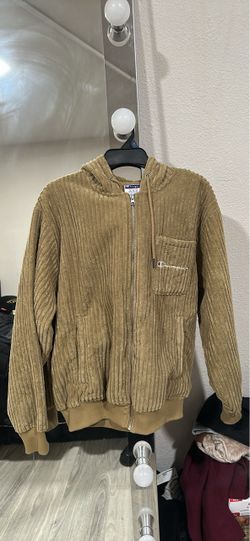 Champion Corduroy Sherpa-Lined Zip-Up Hoodie