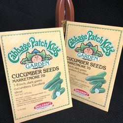 Cabbage Patch Kids Doll Cucumber Seed Packet-Set 2