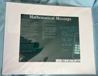 Sawdst Sage™ Original Work - Mathametical Musings