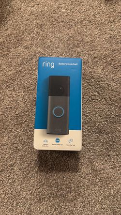 Ring battery doorbell 2k brand new