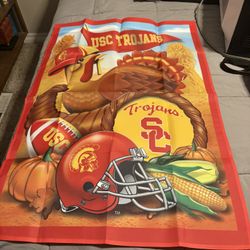 USC Vertical Flag- Thanks Giving 