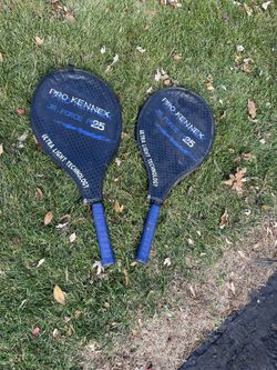 Pair of Junior Tennis Rackets - Like New