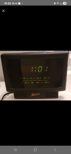 Zenith Alarm Clock Radio