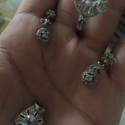 Sterling Silver Earings /ring /pendant