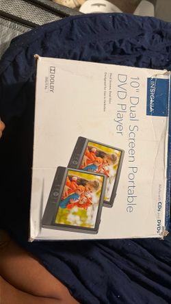 Insignia 10” Dual Screen Portable DVD Player – Great Condition