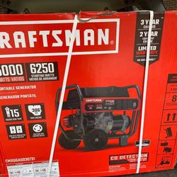 CRAFTSMAN 5000-Watt Gasoline Portable Generator 