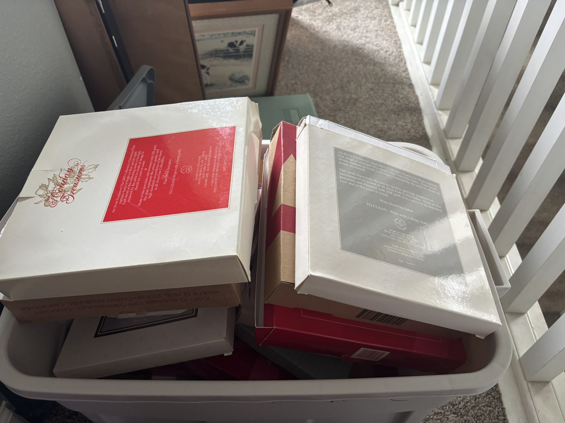 29 Avon Collector Plates All New In Box