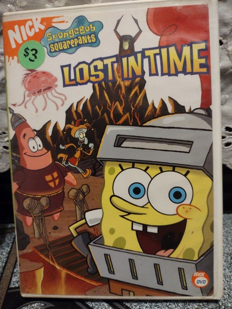 SpongeBob SquarePants Lost In Time DVD