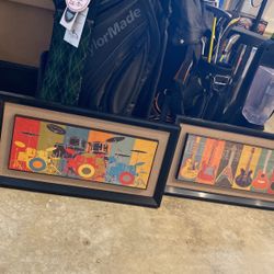 GuitarAnd Drum Pictures Frame 