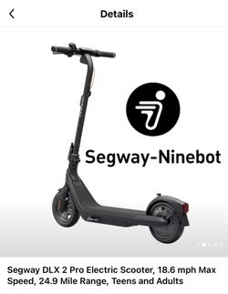 E-Scooter Segway-Ninebot DLX 2 Pro Electric Scooter