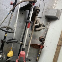 Bunch Of Edges Tools With Gasoline 