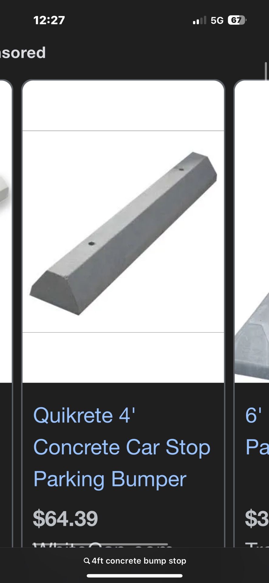 Concrete Curb