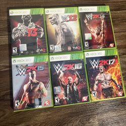 Xbox 360 WWE Games