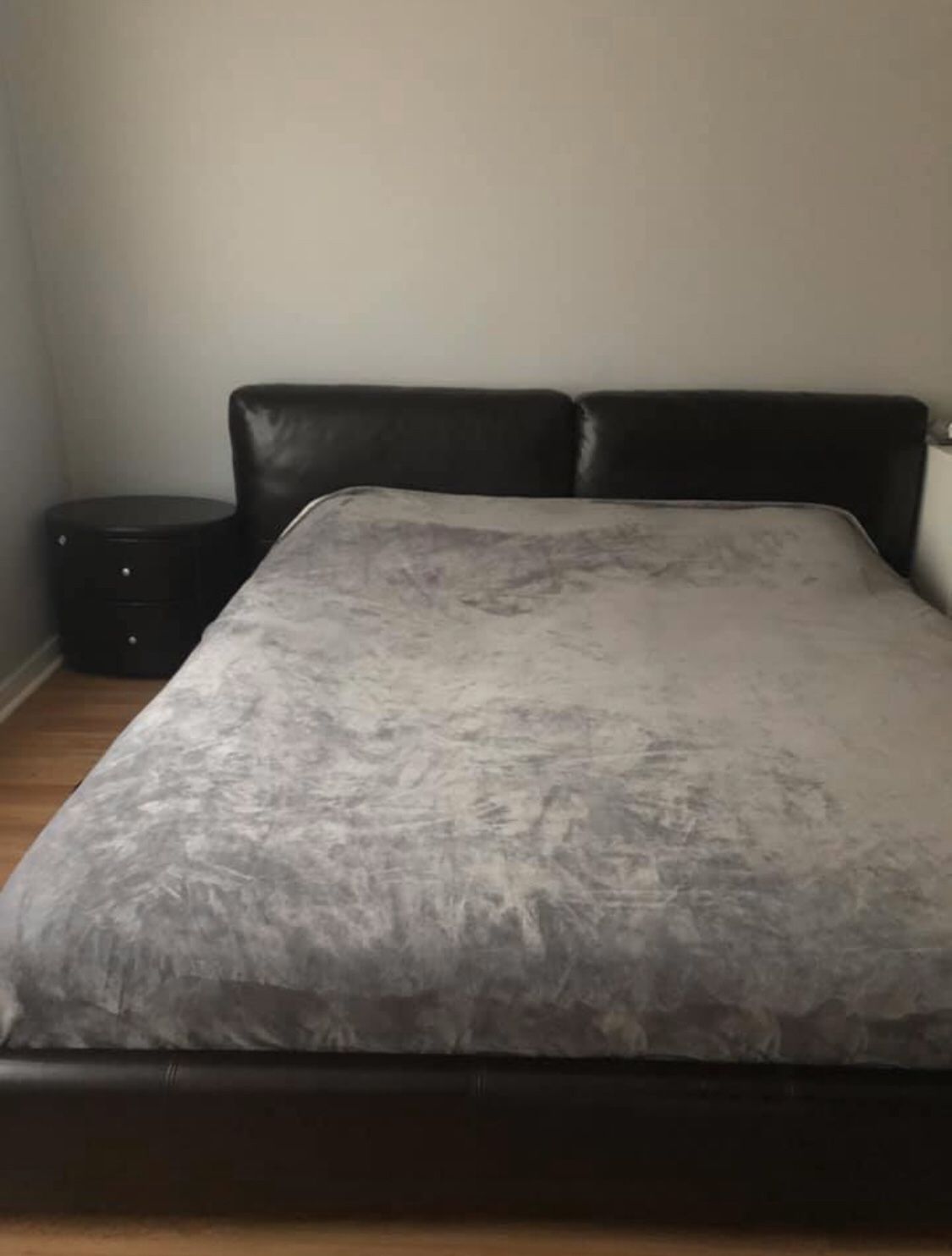 Bed Frame with 2 nightstands