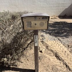 DKS Call Box and Front Gate