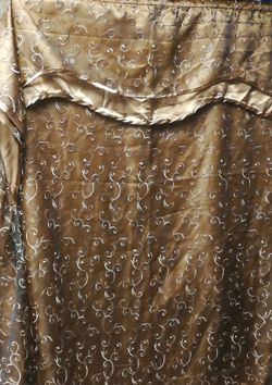 Curtains Bronze Gold