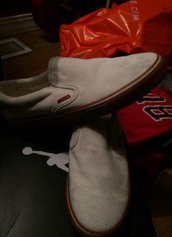 Levi's shoes (all white) nice worn once