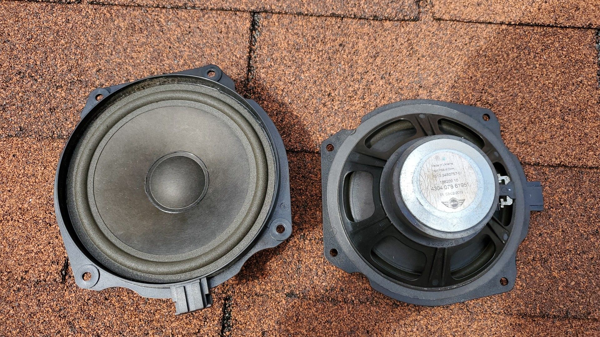 Oem mini cooper gen2 speakers