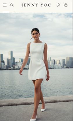 Jenny Yoo Jessica Dress – Ivory