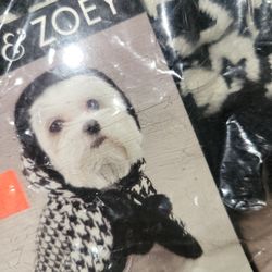 New Dog Outfits Xxs And Xl   Blue Sweaters For Larger Size  