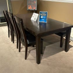 Five piece dining set