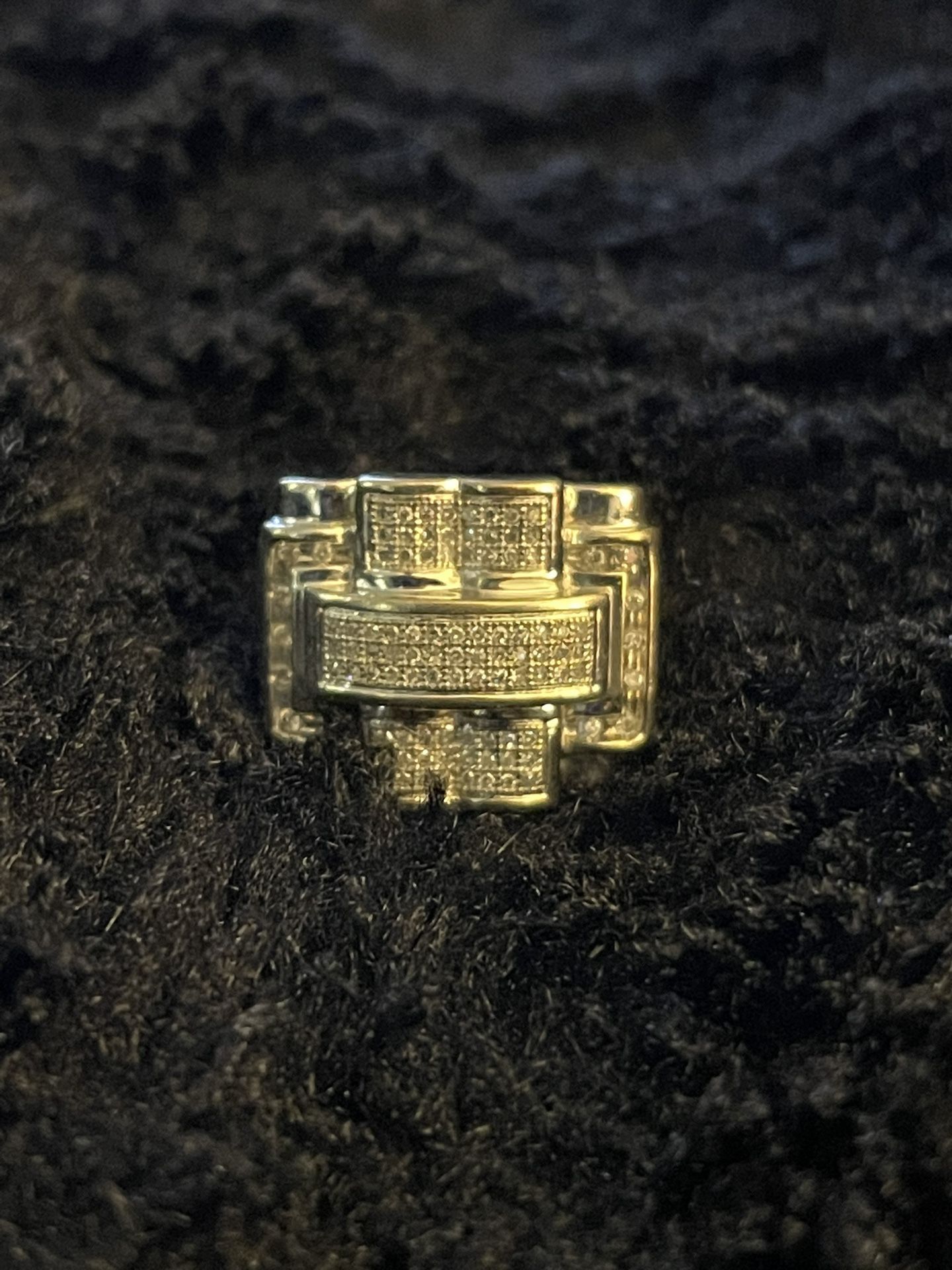 White Gold 10k Diamond Ring