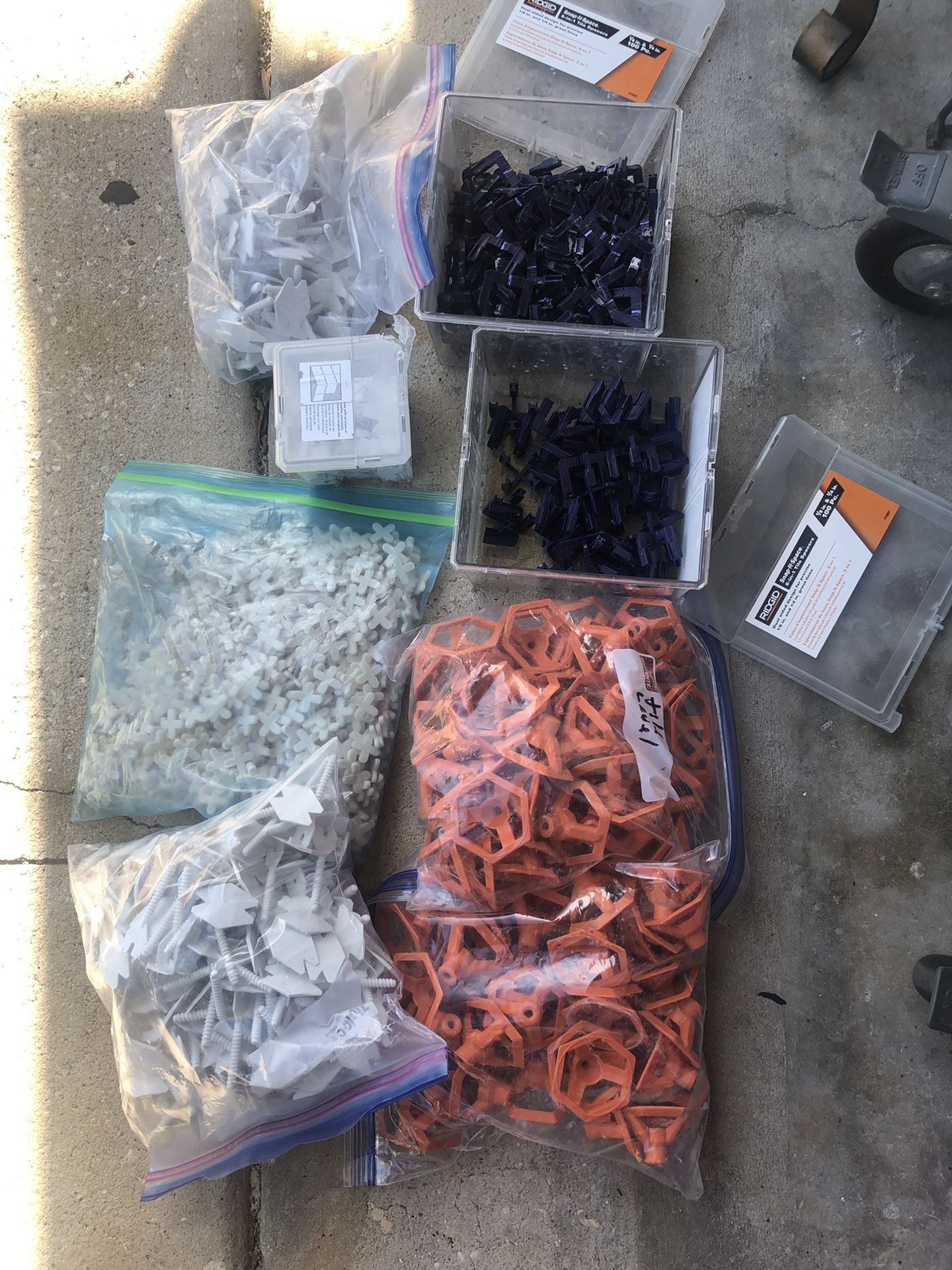 Tile Mounting Supplies