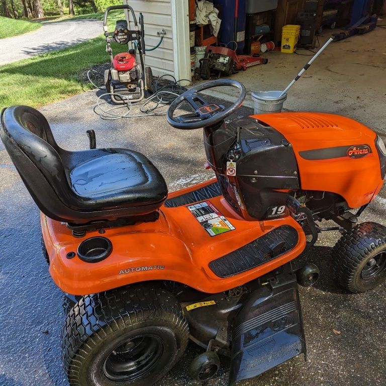 Ariens 19.5 hp lawn tractor hotsell