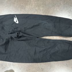 Nike boys Youth Small Black Joggers