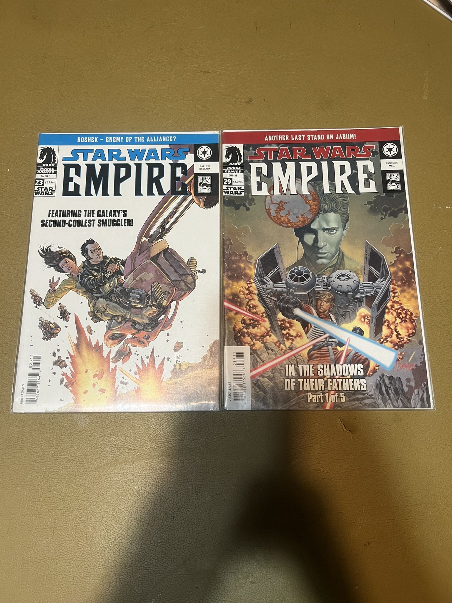 Star Wars Empire Comics #23 & #29